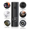 2Pcs Electric Salt And Pepper Grinder With Adjustable Coarseness